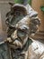 Mark Twain in bronze