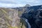 Markarfjotsgljufur Canyon in Fjallabak Nature Reserve in Iceland highlands.