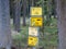 Marked hiking trails, cycling, southern Bohemia