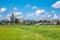 Marken island, beautiful traditional fisherman village houses, typical Dutch landscape, North Holland, Netherlands