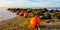 Marker Buoys at low tide