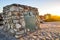 Marker stone at Cape Agulhas - Africa\'s southernmost point