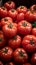 Market bounty Large red tomatoes create a vibrant market stall