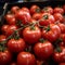 Market bounty Large red tomatoes create a vibrant market stall