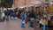 Market by the catholic church in Cuenca