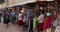 Market by the catholic church in Cuenca