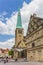 Market church St. Nicolai in the historic center of Hameln