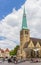 Market church St. Nicolai in the historic center of Hameln