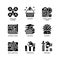 Market Economy icons set