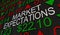 Market Expectations Stock Share Price Forecast Outlook 3d Illustration