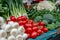 Market Fresh: Colorful Array of Farm-to-Table Veggies.