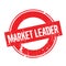 Market Leader rubber stamp