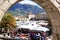 Market at Piazza Garibaldi in Sulmona, Italy