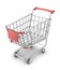 Market shopping cart 3D.