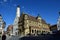 Market Square with the historic Renaissance Town hall, in Rothenburg, Germany