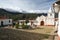 A market square in Los Nevados village