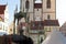 Market square of Wittenberg with monuments on reformation day