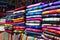 Market Stall with traditional textiles