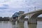 The Market Street Bridge or John Ross Bridge over The Tennessee River. Chattanooga, TN, USA