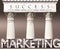 Marketing as a foundation of success - symbolized by pillars of success supported by Marketing to show that it is essential for