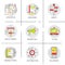 Marketing Sales Distribution Icon Set Promotion Advertisement Collection