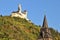 Marksburg Castle in Germany on the hill