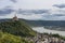 Marksburg overlooking the Rhine Valley