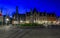 Markt Market Square and Provinciaal Hof Province Court in Bruges Brugge, West Flanders province, Belgium.