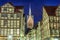 Marktkirche and half-timbered houses of Hannover