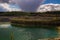 Marl quarry recently converted into a public park in Maastricht