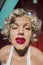 Marlin Monroe wax figure