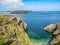 Marloes Peninsula with Skomer island at background