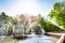 Marly avenue with the Adam fountain, Peterhof