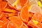 Marmalade Orange and lemon slices