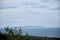 Marmara sea and imrali island during overcast weather