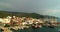 Marmaris boats and helicopter aerial view