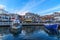 Marmaris city port cityscape during day.