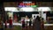 Marmaris, Turkey - September 23, 2019: tourist people buying ice cream in outdoor cafe. Turkish street cafe with
