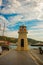 MARMARIS, TURKEY: View of the lighthouse at the berth of ships and yachts in Marmaris.