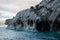 Marmol Cathedral rock formation, Carretera Austral, HIghway 7, C