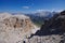 Marmolada mountain with glacier