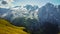 Marmolada - Punta Penia mountain in the Dolomites.