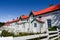 Marmont Row, a former Hotel with five Cottages now homes, Stanley, Falkland Islands