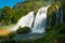 Marmore`s waterfalls in Umbria