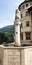 Marmorner Brunnen Fountain in the center of Berchtesgaden