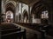 Marmoutier Abbey, Alsace. Details of medieval interior. Exterior view