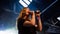 Marmozets band Rebecca live on stage at Hit the North music festival 2018