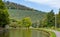 Marne - Rhine Canal in Vosges mountains, Alsase, France