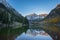 Maroon Bells Sunrise Mirror Reflection