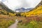 Maroon Bells Wilderness Trail in Autumn